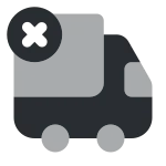 Truck Remove SVG Icon